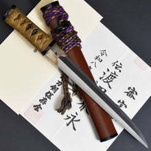 Load image into Gallery viewer, Authentic JAPANESE SAMURAI KATANA SWORD TANTO DAGGER KANENAGA 兼永 w/NTHK CERTIFICATE ANTIQUE