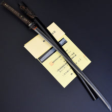 Load image into Gallery viewer, Authentic NIHONTO JAPANESE SAMURAI LONG SWORD KATANA MASANORI 正則 w/NBTHK HOZON PAPER w/KOSHIRAE ANTIQUE 69.7cm