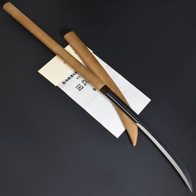 Authentic JAPANESE SAMURAI KATANA SWORD NAGINATA NOBUKUNI 信国 w/NTHK CERTIFICATE w/SHIRASAYA ANTIQUE