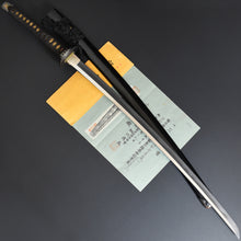 Load image into Gallery viewer, Authentic NIHONTO JAPANESE SAMURAI LONG SWORD KATANA YOSHIMICHI 吉道 w/NBTHK TOKUBETSU KICHO PAPER w/KOSHIRAE ANTIQUE