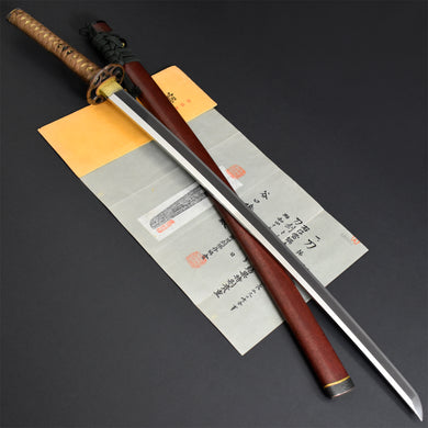 Authentic NIHONTO JAPANESE SAMURAI LONG SWORD KATANA YUKIMITSU 行光 signed w/NBTHK TOKUBETSU KICHO PAPER w/KOSHIRAE ANTIQUE