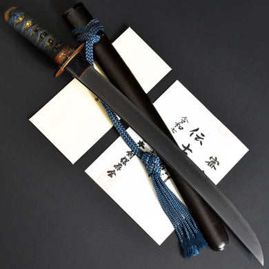 Authentic JAPANESE SAMURAI KATANA SWORD WAKIZASHI SUE SEKI 末関 w/NTHK CERTIFICATE w/KOSHIRAE ANTIQUE
