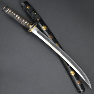 Authentic JAPANESE SAMURAI KATANA SWORD WAKIZASHI MIHARA 三原 w/NTHK CERTIFICATE ANTIQUE