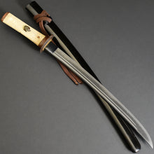 Load image into Gallery viewer, Authentic JAPANESE SAMURAI KATANA SWORD WAKIZASHI KANESADA 兼定 w/NTHK CERTIFICATE ANTIQUE