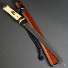 Load image into Gallery viewer, Authentic JAPANESE SAMURAI KATANA SWORD TANTO DAIDO 大道 w/CERTIFICATE ANTIQUE