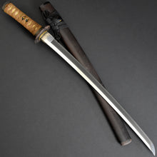 Load image into Gallery viewer, Authentic JAPANESE SAMURAI KATANA SWORD WAKIZASHI SUKENARI 祐成 signed w/NBTHK TOKUBETSU KICHO PAPER w/KOSHIRAE ANTIQUE