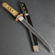 Load image into Gallery viewer, Authentic JAPANESE SAMURAI KATANA SWORD TANTO SUKEYOSHI 祐芳 w/NBTHK KICHO PAPERx2 ANTIQUE