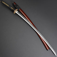 Load image into Gallery viewer, Authentic NIHONTO JAPANESE SAMURAI LONG SWORD KATANA KATSUIE 勝家 w/NBTHK HOZON PAPER w/KOSHIRAE ANTIQUE 72.1cm