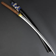 Load image into Gallery viewer, Authentic JAPANESE SAMURAI KATANA SWORD WAKIZASHI CHIGO SWORD 稚児刀 JYUMYO 寿命 w/NTHK CERTIFICATE w/KOSHIRAE ANTIQUE