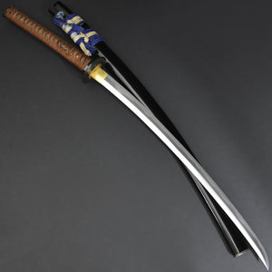 Authentic JAPANESE SAMURAI KATANA SWORD WAKIZASHI CHIGO SWORD 稚児刀 JYUMYO 寿命 w/NTHK CERTIFICATE w/KOSHIRAE ANTIQUE