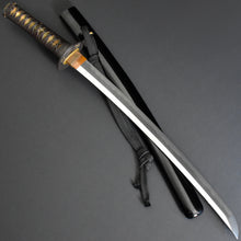 Load image into Gallery viewer, Authentic JAPANESE SAMURAI KATANA SWORD WAKIZASHI JYUMYO 寿命 w/NTHK CERTIFICATE w/KOSHIRAE ANTIQUE