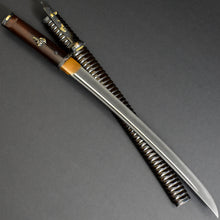 Load image into Gallery viewer, Authentic JAPANESE SAMURAI KATANA SWORD WAKIZASHI KUNIMUNE 国宗 w/NBTHK HOZON PAPER w/KOSHIRAE ANTIQUE