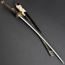 Load image into Gallery viewer, Authentic JAPANESE SAMURAI KATANA SWORD WAKIZASHI TADAHIRO 忠廣 signed w/NBTHK TOKUBETSU KICHO PAPER w/KOSHIRAE ANTIQUE