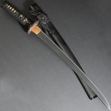 Load image into Gallery viewer, Authentic JAPANESE SAMURAI KATANA SWORD WAKIZASHI IEYASU 家安 signed w/NBTHK TOKUBETSU KICHO PAPER w/KOSHIRAE ANTIQUE