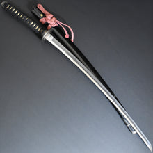 Load image into Gallery viewer, Authentic NIHONTO JAPANESE SAMURAI LONG SWORD KATANA FUYUHIRO 冬廣 w/NBTHK HOZON PAPER w/KOSHIRAE ANTIQUE