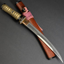Load image into Gallery viewer, Authentic JAPANESE SAMURAI KATANA SWORD TANTO MUNECHIKA 宗近 w/NTHK CERTIFICATE ANTIQUE