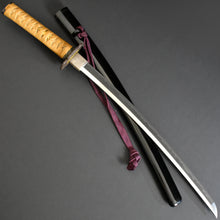 Load image into Gallery viewer, Authentic JAPANESE SAMURAI KATANA SWORD WAKIZASHI YUKIMITSU 行光 w/NTHK CERTIFICATE w/KOSHIRAE ANTIQUE