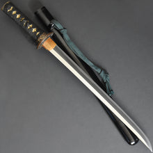 Load image into Gallery viewer, Authentic JAPANESE SAMURAI KATANA SWORD WAKIZASHI YUKIYASU 行安 signed w/NBTHK TOKUBETSU KICHO PAPER w/KOSHIRAE ANTIQUE