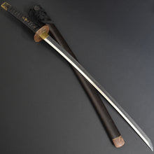 Load image into Gallery viewer, Authentic NIHONTO JAPANESE SAMURAI LONG SWORD KATANA YASUKUNI 安国 signed w/NBTHK TOKUBETSU KICHO PAPER w/KOSHIRAE and SHIRASAYA ANTIQUE
