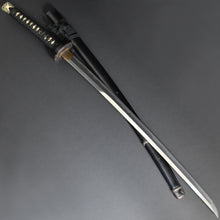 Load image into Gallery viewer, Authentic NIHONTO JAPANESE SAMURAI LONG SWORD KATANA FUJIWARA TAKADA 藤原高田 w/NBTHK HOZON PAPER w/KOSHIRAE ANTIQUE