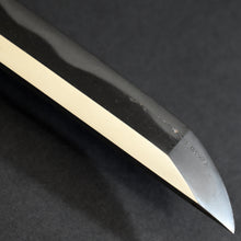 Load image into Gallery viewer, Authentic NIHONTO JAPANESE SAMURAI LONG SWORD KATANA KANETSUNE 兼常 w/NBTHK KICHO PAPER w/KOSHIRAE and SHIRASAYA ANTIQUE 72.4cm