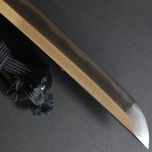 Load image into Gallery viewer, Authentic JAPANESE SAMURAI KATANA SWORD WAKIZASHI KIYOMITSU 清光 signed w/NBTHK KICHO PAPER w/KOSHIRAE ANTIQUE