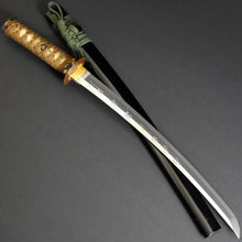 Load image into Gallery viewer, Authentic JAPANESE SAMURAI KATANA SWORD WAKIZASHI ECHIZEN SEKI 越前関 w/NTHK CERTIFICATE w/KOSHIRAE ANTIQUE