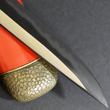 Load image into Gallery viewer, Authentic JAPANESE SAMURAI KATANA SWORD TANTO KANESHIGE 包重 w/NTHK CERTIFICATE ANTIQUE