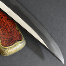 Load image into Gallery viewer, Authentic JAPANESE SAMURAI KATANA SWORD WAKIZASHI TOSHINAGA 壽長 signed w/NBTHK KICHO PAPER w/KOSHIRAE ANTIQUE