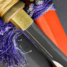 Load image into Gallery viewer, Authentic JAPANESE SAMURAI KATANA SWORD TANTO KANESHIGE 包重 w/NTHK CERTIFICATE ANTIQUE