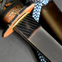 Load image into Gallery viewer, Authentic JAPANESE SAMURAI KATANA SWORD WAKIZASHI SUE SEKI 末関 w/NTHK CERTIFICATE w/KOSHIRAE ANTIQUE