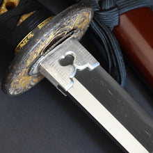 Load image into Gallery viewer, Authentic NIHONTO JAPANESE SAMURAI LONG SWORD KATANA KATSUIE 勝家 w/NBTHK HOZON PAPER w/KOSHIRAE ANTIQUE 72.1cm