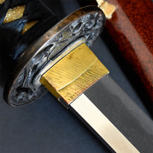 Load image into Gallery viewer, Authentic NIHONTO JAPANESE SAMURAI LONG SWORD KATANA KASHU IETSUGU 加州家次 w/NBTHK TOKUBETSU KICHO PAPER w/KOSHIRAE ANTIQUE