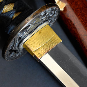 Authentic NIHONTO JAPANESE SAMURAI LONG SWORD KATANA KASHU IETSUGU 加州家次 w/NBTHK TOKUBETSU KICHO PAPER w/KOSHIRAE ANTIQUE