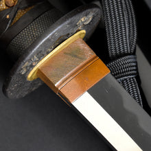 Load image into Gallery viewer, Authentic JAPANESE SAMURAI KATANA SWORD WAKIZASHI JYUMYO 寿命 w/NTHK CERTIFICATE w/KOSHIRAE ANTIQUE
