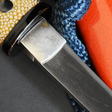 Load image into Gallery viewer, Authentic JAPANESE SAMURAI KATANA SWORD TANTO TSUNAHIRO 綱廣 signed w/NBTHK TOKUBETSU KICHO PAPER w/KOSHIRAE and SHIRASAYA ANTIQUE