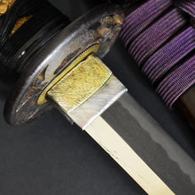 Load image into Gallery viewer, Authentic JAPANESE SAMURAI KATANA SWORD WAKIZASHI KANEZUMI 兼住 signed w/NBTHK KICHO PAPER w/KOSHIRAE ANTIQUE