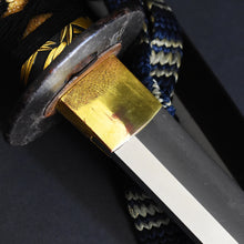 Load image into Gallery viewer, Authentic JAPANESE SAMURAI KATANA SWORD WAKIZASHI SHINTOU MINO 新刀美濃 w/NTHK CERTIFICATE w/KOSHIRAE and SHIRASAYA ANTIQUE