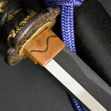 Load image into Gallery viewer, Authentic JAPANESE SAMURAI KATANA SWORD WAKIZASHI IEHIRA 家平 w/NTHK CERTIFICATE w/KOSHIRAE ANTIQUE