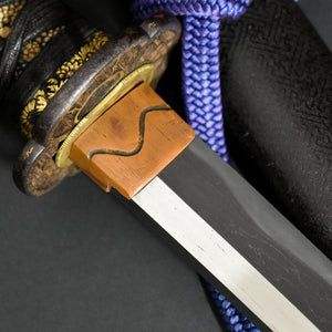 Authentic JAPANESE SAMURAI KATANA SWORD WAKIZASHI IEHIRA 家平 w/NTHK CERTIFICATE w/KOSHIRAE ANTIQUE