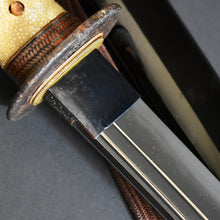 Load image into Gallery viewer, Authentic JAPANESE SAMURAI KATANA SWORD WAKIZASHI KANESADA 兼定 w/NTHK CERTIFICATE ANTIQUE