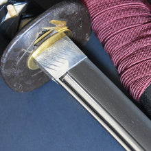 Load image into Gallery viewer, Authentic NIHONTO JAPANESE SAMURAI LONG SWORD KATANA YUKIMITSU 行光 signed w/NBTHK KICHO PAPER w/KOSHIRAE ANTIQUE