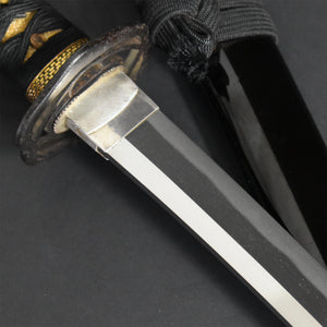 Authentic JAPANESE SAMURAI KATANA SWORD WAKIZASHI KUNIYASU 國康 signed w/NBTHK KICHO PAPER w/KOSHIRAE ANTIQUE