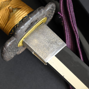 Authentic JAPANESE SAMURAI KATANA SWORD WAKIZASHI YUKIMITSU 行光 w/NTHK CERTIFICATE w/KOSHIRAE ANTIQUE