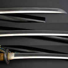Load image into Gallery viewer, Authentic NIHONTO JAPANESE SAMURAI LONG SWORD KATANA MASAYOSHI 正吉 signed w/NBTHK KICHO PAPER w/KOSHIRAE ANTIQUE
