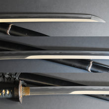 Load image into Gallery viewer, Authentic NIHONTO JAPANESE SAMURAI LONG SWORD KATANA FUJIWARA TAKADA 藤原高田 w/NBTHK HOZON PAPER w/KOSHIRAE ANTIQUE