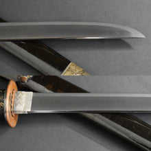 Load image into Gallery viewer, Authentic JAPANESE SAMURAI KATANA SWORD TANTO SUKEYOSHI 祐芳 w/NBTHK KICHO PAPERx2 ANTIQUE