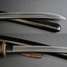 Load image into Gallery viewer, Authentic JAPANESE SAMURAI KATANA SWORD WAKIZASHI KANESADA 兼定 w/NTHK CERTIFICATE ANTIQUE