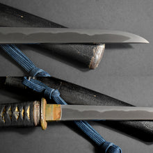 Load image into Gallery viewer, Authentic JAPANESE SAMURAI KATANA SWORD TANTO JYUMYO 寿命 w/NBTHK KICHO PAPER ANTIQUE