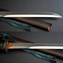 Load image into Gallery viewer, Authentic JAPANESE SAMURAI KATANA SWORD WAKIZASHI ECHIZEN SEKI 越前関 w/NTHK CERTIFICATE w/KOSHIRAE ANTIQUE